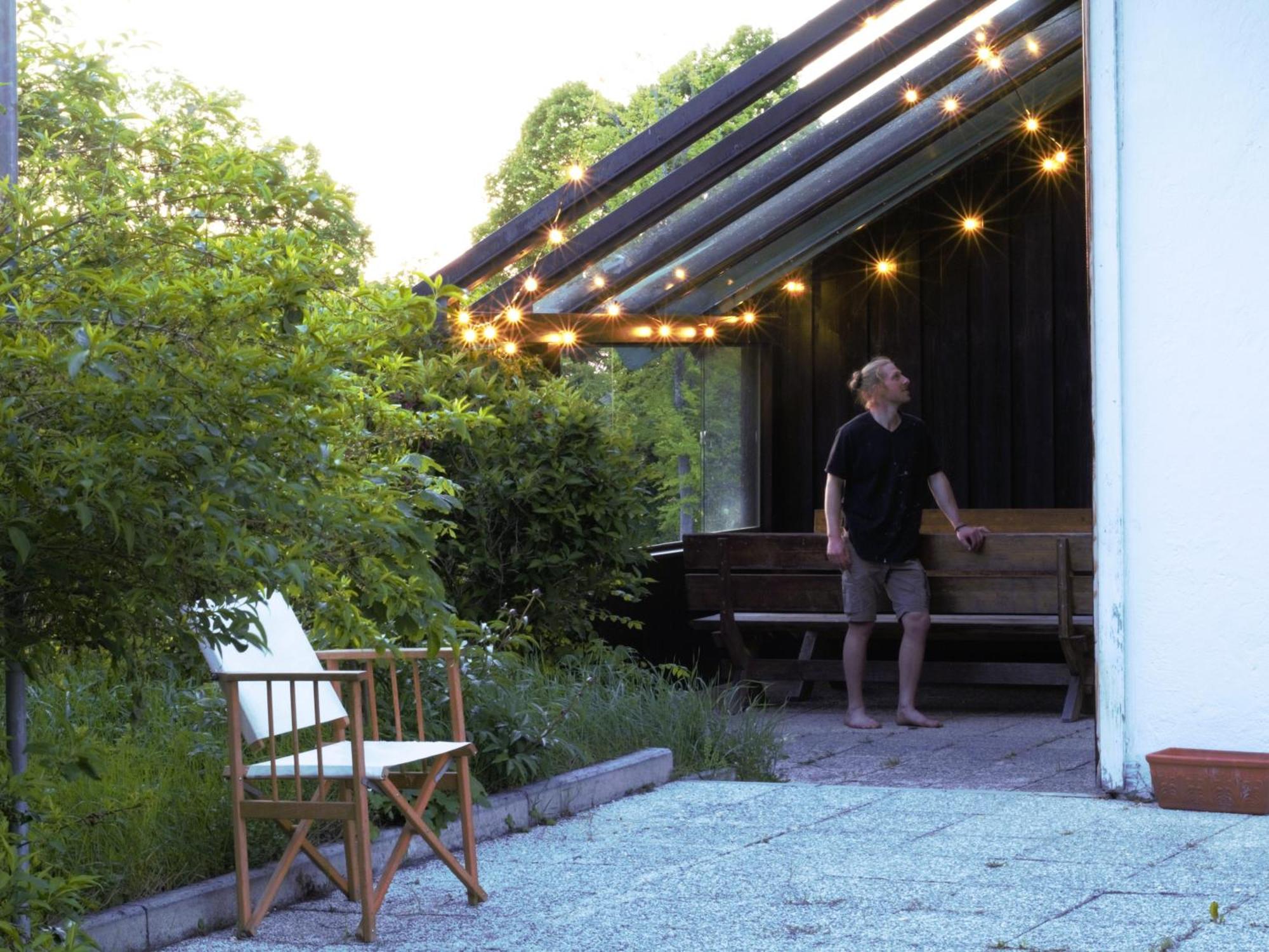 Ferienhaus Flying Roots Wackersberg Exterior foto